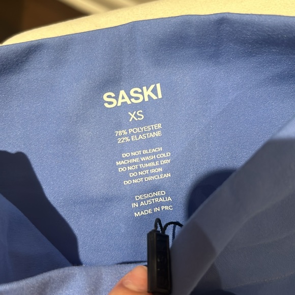 Saski Made workout leggings in Periwinkle - Picture 3 of 6